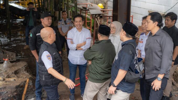 Komisi C DPRD Kota Malang Sidak Pembangunan Parkir Kayutangan: Progres 55% dan Ditarget Selesai Desember 2025. (Foto: istimewa).