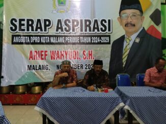 Anggota DPRD Kota Malang, Arief Wahyudi Tampung 30 Aspirasi Warga Gading Kasri dalam "Jagongan Wing Gading Kasri". (ist).