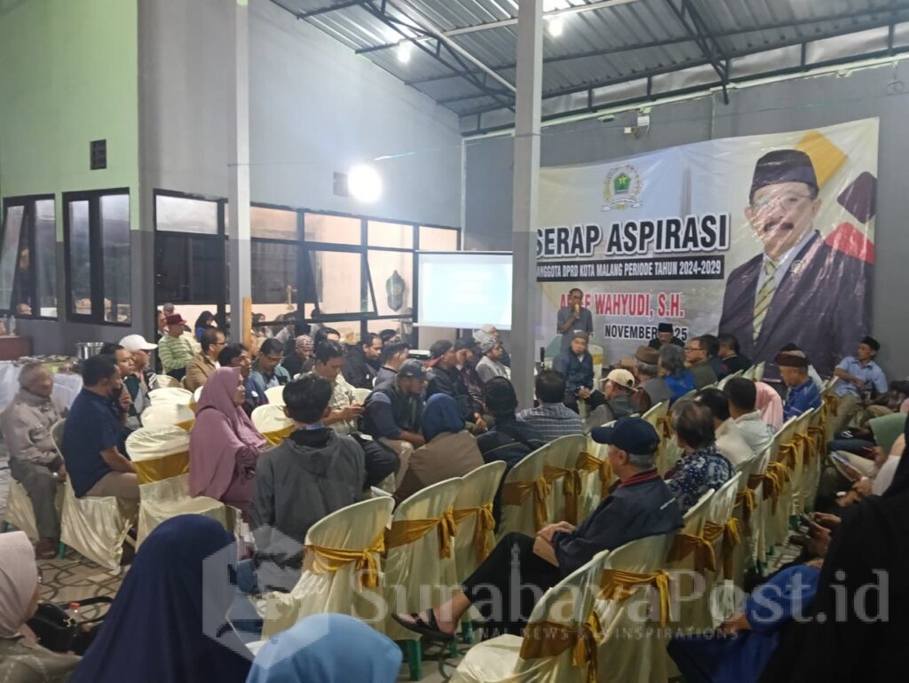Anggota DPRD Kota Malang, Arief Wahyudi Tampung 30 Aspirasi Warga Gading Kasri dalam "Jagongan Wing Gading Kasri". (ist).