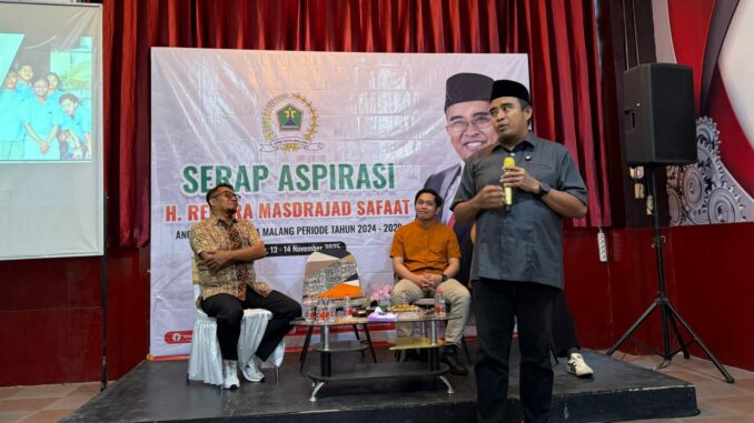 Anggota DPRD Kota Malang Rendra Safaat Ajak Masyarakat Wujudkan Cita-cita dengan Mindset Positif. (ist).