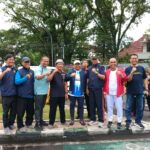 Ustadz Rokhmad, Anggota Dewan Kota Malang Apresiasi Senam Sehat dan Silaturrahmi di CFD Milad Muhammadiyah ke 113, Minggu (23/11/2025).