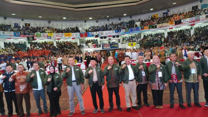 KKI dan Abdidaya Ormawa 2025 Ditutup Meriah di UMM: Inovasi Mengakhiri Laga, Solidaritas Menguatkan Bangsa, Sabtu (6/12/2025) malam.