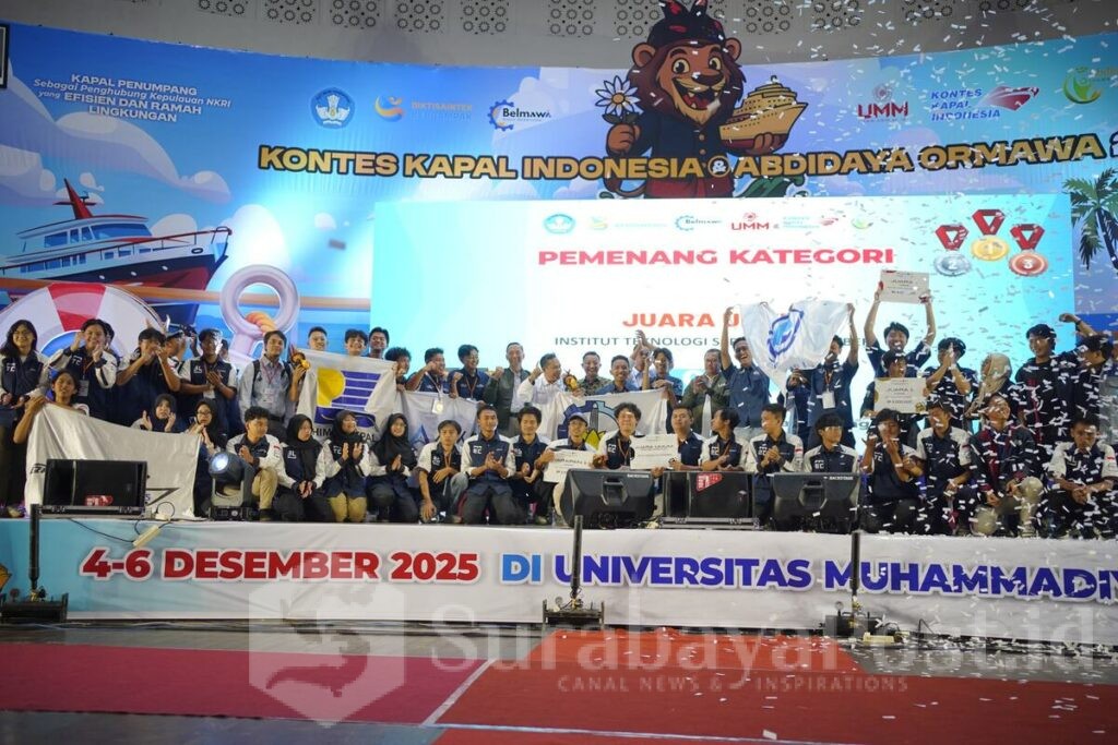 KKI dan Abdidaya Ormawa 2025 Ditutup Meriah di UMM: Inovasi Mengakhiri Laga, Solidaritas Menguatkan Bangsa, Sabtu (6/12/2025) malam.