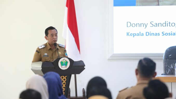 Kepala Dinas Sosial P2AP3KB Kota Malang, Donny Sandito. (Sumber Prokompim).