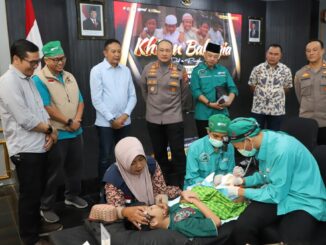 Peringati Hari Ibu, Polresta Malang Kota Gelar Khitan Bahagia