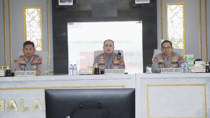 Kapolresta Malang Kota Pimpin Rakor Lintas Sektoral Kesiapan Operasi Lilin Semeru 2025: Siap Amankan Natal dan Tahun Baru di Malang Raya