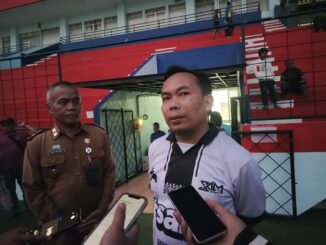 Wakil Wali Kota Malang, Ali Muthohirin saat ditemui awak media di Stadion Gajayana, Selasa (23/12/2025) petang.