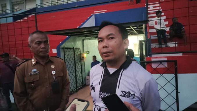 Wakil Wali Kota Malang, Ali Muthohirin saat ditemui awak media di Stadion Gajayana, Selasa (23/12/2025) petang.