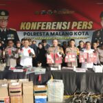 Polresta Malang Kota Ungkap Ribuan Kasus, Kriminalitas Turun Drastis di 2025.
