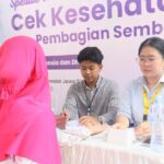 BMM Gelar Cek Kesehatan dan Bagi Sembako di Momen Hari Ibu