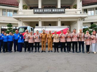 Wali Kota Malang Terima Bantuan CSR Bank Jatim untuk Perumda Tugu Tirta: Truk Tangki Air Siap Tingkatkan Layanan, Senin 12 Januari 2026. (istimewa).