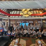 Galang Dana Korban Bencana, Kemenimipas Gowes di Kota Malang Bersama Lintas Instansi. (Sumber L'SIMA).