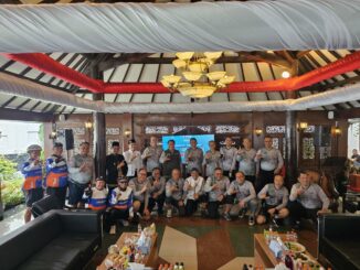 Galang Dana Korban Bencana, Kemenimipas Gowes di Kota Malang Bersama Lintas Instansi. (Sumber L'SIMA).