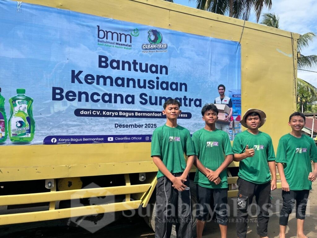 CLEAN-TEXS dan BMM Salurkan Bantuan Kemanusiaan untuk Aceh dan Sumatera. (Foto: istimewa).