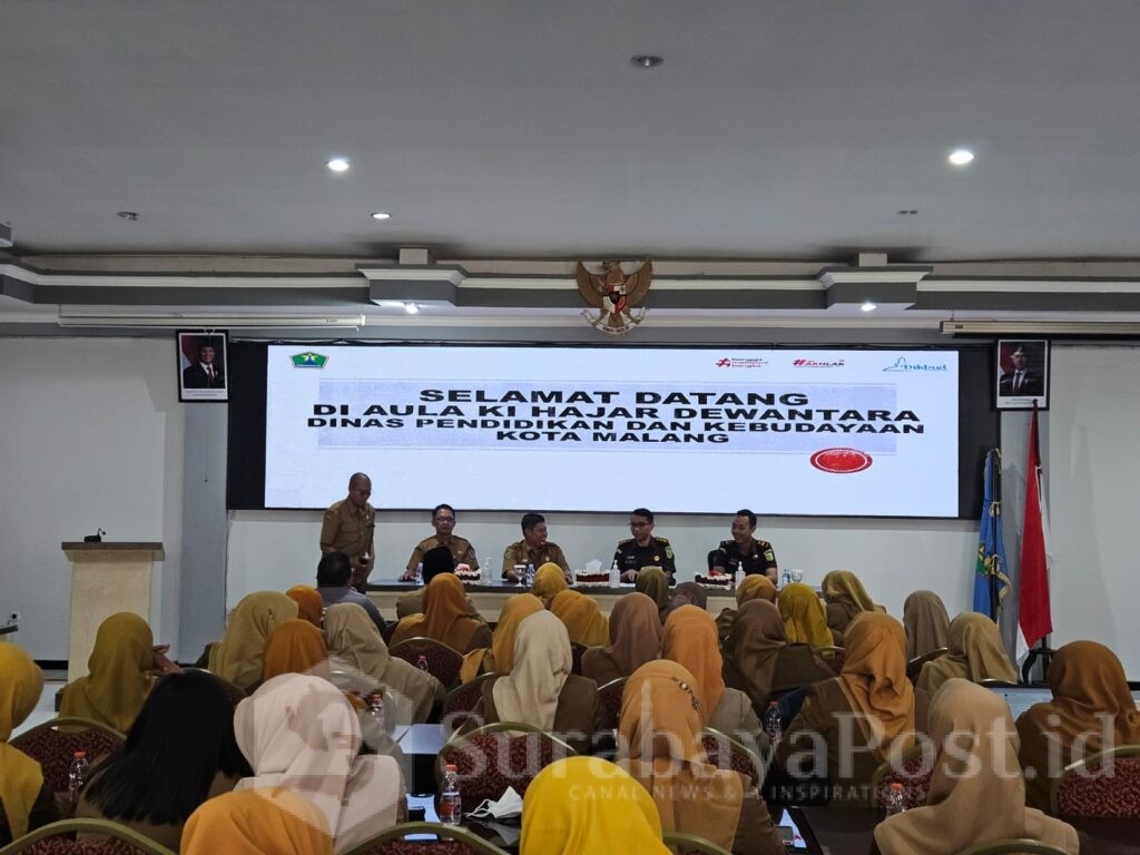 Kejari Kota Malang Pantau Proyek Revitalisasi Sekolah dan Pembangunan SMA Unggul Garuda. (Sumber Kejari).