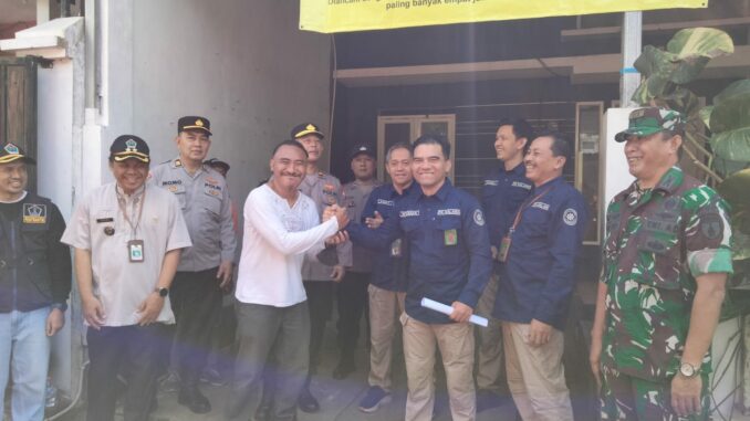 Juru Sita PN Kota Malang Eksekusi Rumah di Patraland Palace Tanpa Perlawanan, Jumat (30/1/2026).