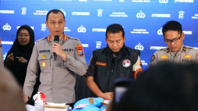 Kapolresta Malang Kota, Kombes Pol Putu Kholis Aryana. (ist).