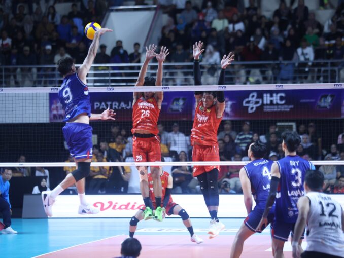 Jakarta LavAni Livin Transmedia Sapu Bhayangkara Presisi 3-0, Kamis 5 Februari 2026. (Foto: Proliga/istimewa).