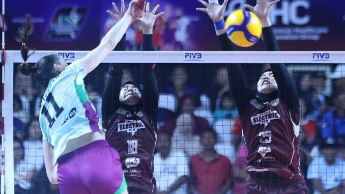 JPE menunjukkan kelasnya dengan mengalahkan Jakarta Electric PLN Mobile 3-0 di GOR Ken Arok, Malang, Kota Malang, Jawa Timur pada Kamis (5/2/2026) malam. (Foto: PROLIGA/istimewa).