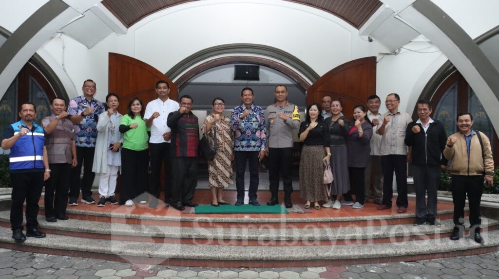 Wali Kota dan Kapolresta Malang "Sapa Gereja", GKJW Jadi Transit 1.000 Jamaah Mujahadah Kubro 1 Abad NU, Jumat 6 Februari 2026. (istimewa).