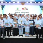 Momen HPN, Wali Kota Malang Raih Trofi Abyakta Anugerah Kebudayaan PWI Pusat, Senin 9 Februari 2026. (Sumber Prokompim).