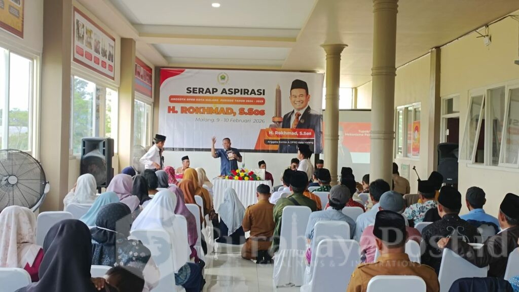 Reses DPRD Kota Malang, Ustadz Rokhmad Siap Perjuangkan Aspirasi Pendidikan Sekolah Swasta, Selasa (10/2/2026).