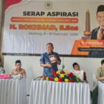 H. Rokhmad, S.Sos saat menggelar reses bersama para kepala sekolah SD/MI swasta se-Kota Malang di SMP Boarding School Qurrota A'yun.