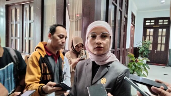 Ketua DPRD Kota Malang, Amithya Ratnanggani Sirraduhita pada suatu acara beberapa waktu lalu.