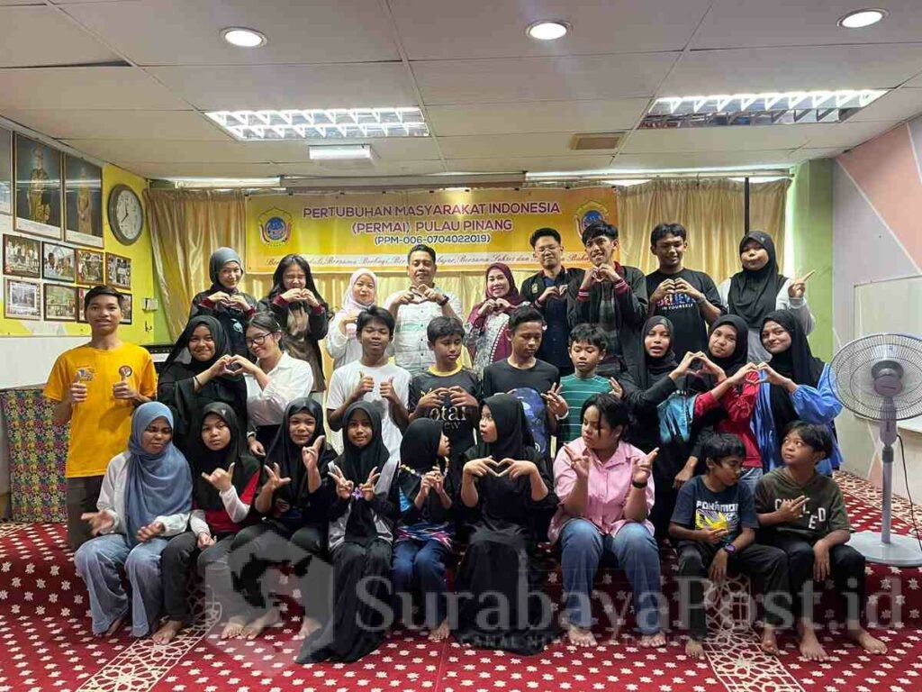 Mahasiswa UMM Bantu Akses Pendidikan Lintas Negara bagi Anak PMI di Penang Malaysia. (Sumber Humas UMM).