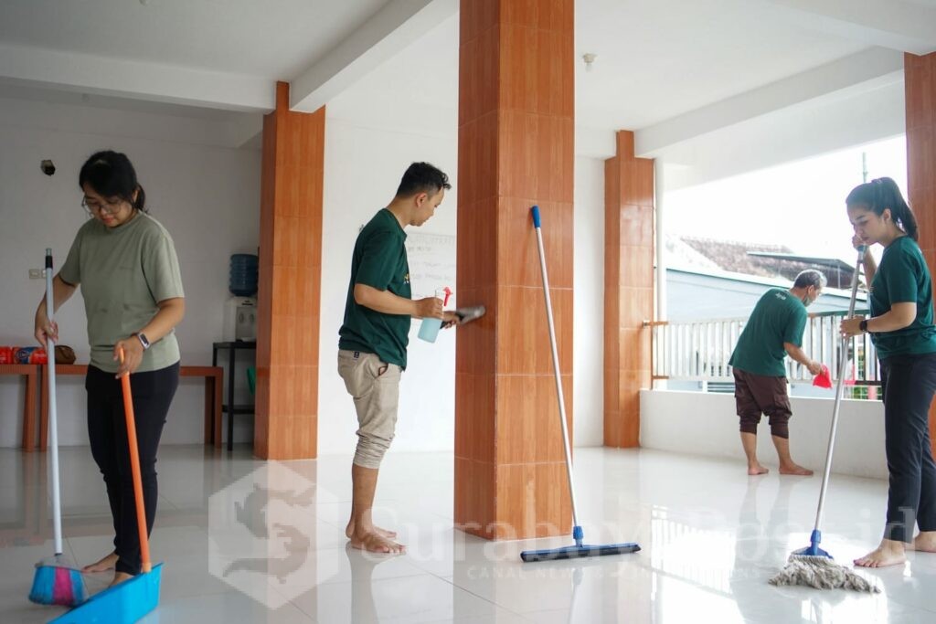 Dengan melibatkan manajemen dan seluruh staf, kegiatan ini sebagai bagian dari komitmen untuk tumbuh bersama masyarakat. (istimewa).