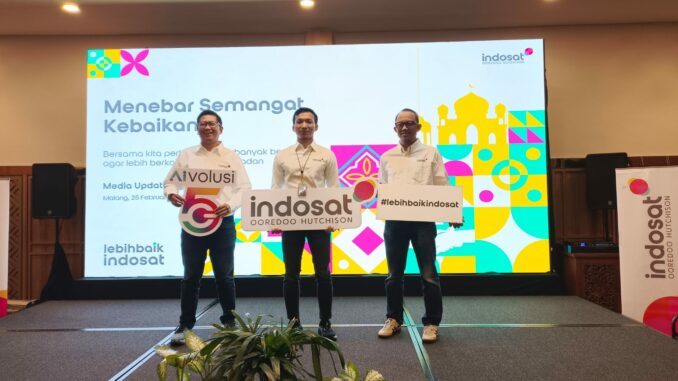 Indosat Ooredoo Hutchison (Indosat atau IOH) dalam Media Update Ramadan 2026 Indosat di Hotel Alana Malang, Jawa Timur, Rabu (25/2/2026).