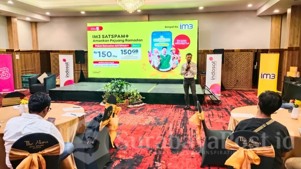 Indosat Ooredoo Hutchison (Indosat atau IOH) dalam Media Update Ramadan 2026 Indosat di Hotel Alana Malang, Jawa Timur, Rabu (25/2/2026).
