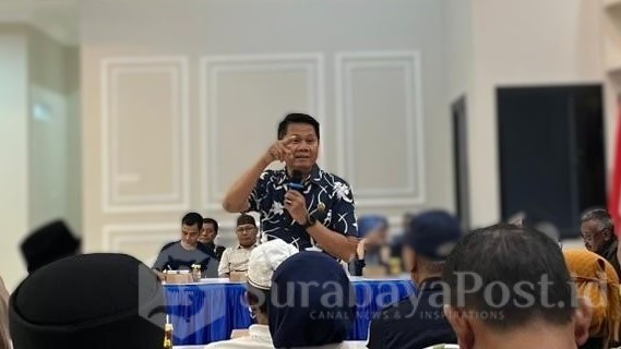 Anggota Komisi D DPRD Kota Malang, Suyadi pada kegiatan reses beberapa waktu lalu. (ist).