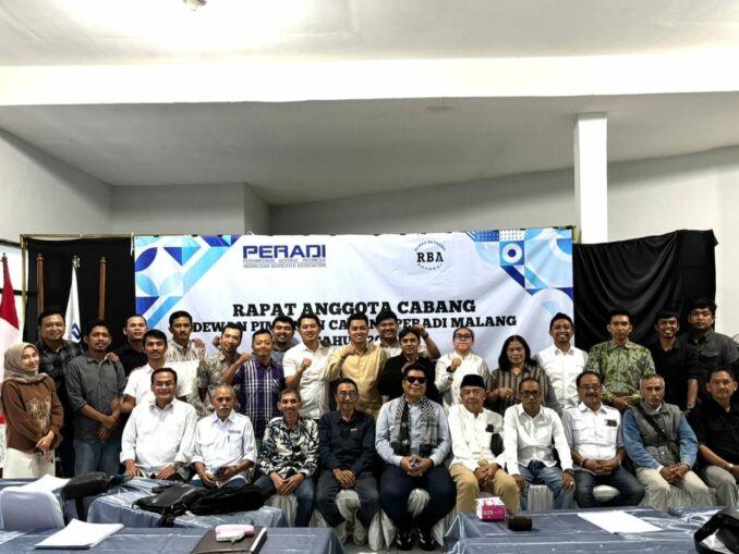 DPC PERADI RBA Malang Rekomendasikan Ahmad Fikri Assegaf sebagai Calon Ketua Umum DPN PERADI, Jumat 27 Februari 2026. (ist).