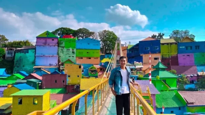 Gambar 1. Kampung Warna-warni Jodipan di Malang Sumber: Pinterest