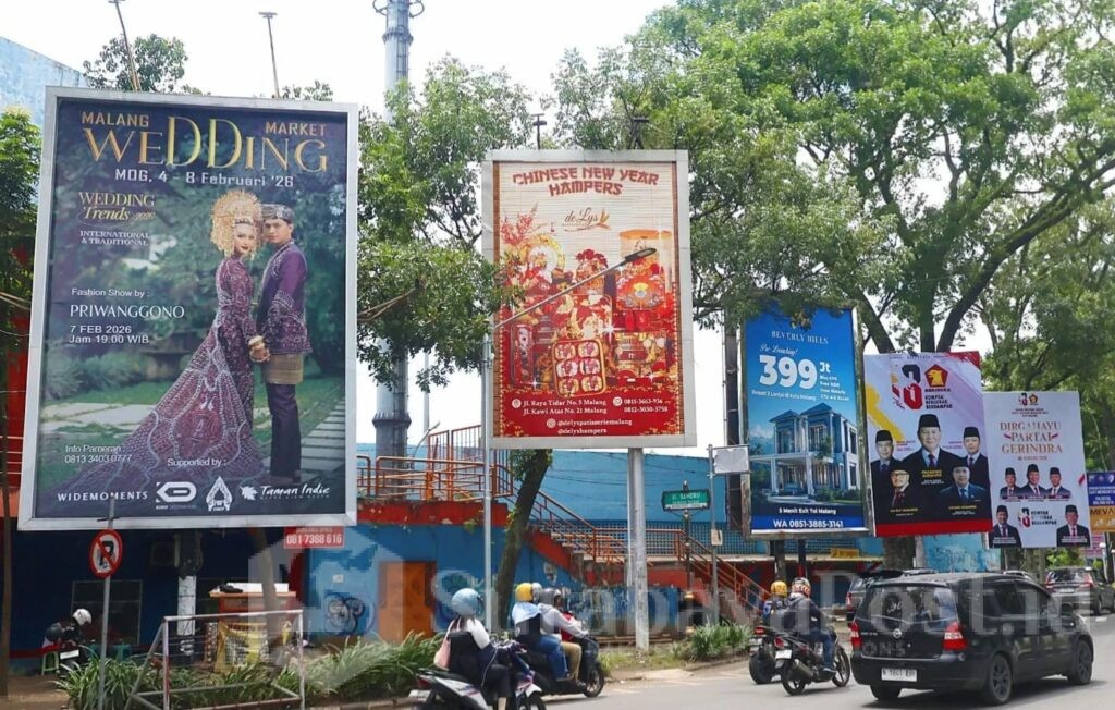 ILUSTRASI: DPRD Kota Malang mengusulkan agar pemerintah kota mengganti reklame dengan videotron. (ist).