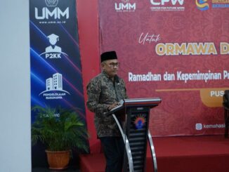 Rektor UMM Tekankan Amanah dan Keadilan sebagai Nafas Kepemimpinan dalam Islam. (Sumber Humas UMM).