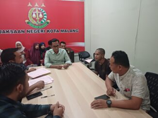 Kejari Kota Malang Terima Pelimpahan Tahap II Kasus Pembunuhan Berencana, Tersangka Ditahan, Kamis (5/3/2026).