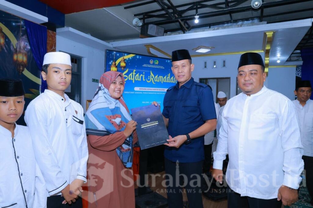 Lapas Kelas I Malang Jadi Lokasi Safari Ramadan Korwil Malang yang dilaksanakan oleh Kepala Kanwil Direktorat Jenderal Pemasyarakatan Jawa Timur. (Sumber L'SIMA).