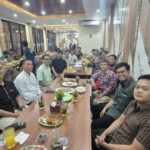 MOMEN RAMADAN: Buka puasa bersama yang digelar Kejari Kota Malang dengan awak media, Rabu (4/3/2026).