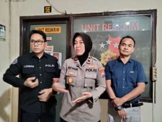 Kapolsek Sukun, Kompol Riyan Wahyuningtiyas memberikan keterangan kepada wartawan, Jumat (6/3/2026).