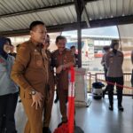 Periksa Kesehatan Sopir Angkutan Antar Kota, Wali Kota Malang: Mayoritas Sopir Masih Layak Bertugas, Selasa (10/3/2026).