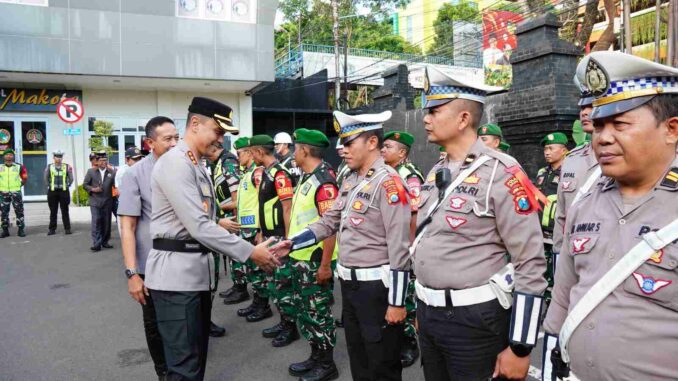 Polresta Malang Kota Siap Amankan Mudik Lebaran dengan Operasi Ketupat Semeru 2026, Kamis (12/3/2026).