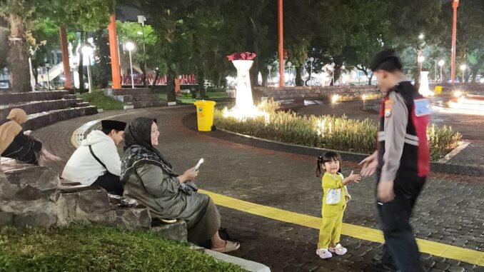 Polisi Humanis Polresta Malang Kota: Sapa Warga, Ciptakan Keamanan Bersama. (ist).