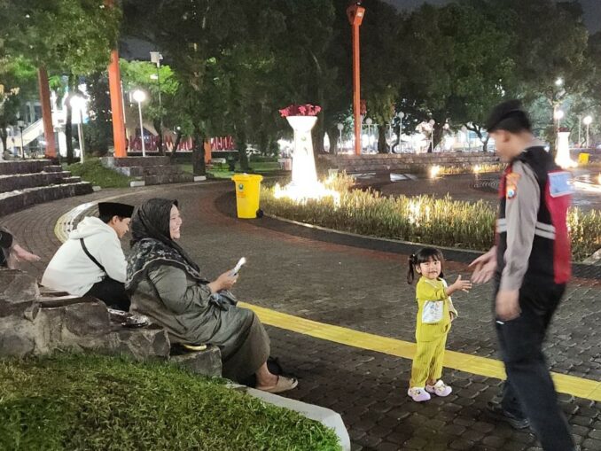 Polisi Humanis Polresta Malang Kota: Sapa Warga, Ciptakan Keamanan Bersama. (ist).