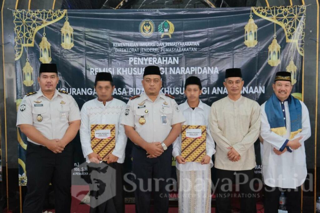 Lapas Kelas I Malang Serahkan Remisi Khusus Idul Fitri 1447 H kepada 1.611 Warga Binaan
