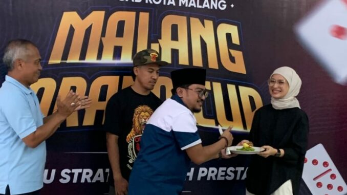 Ketua DPRD Kota Malang, Amithya Ratnanggani Sirraduhita membuka Kejurcab Kota Malang Orado Cup 2026. (ist).