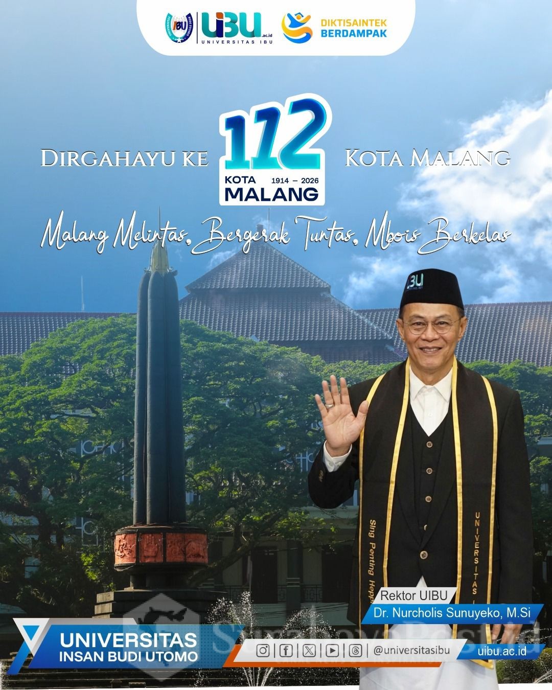 Universitas Insan Budi Utomo Ulang Tahun Kota Malang 112