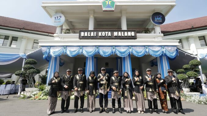 Momen HUT ke 112, Wali Kota Malang Ajak Masyarakat Perkuat Sinergi dan Kolaborasi, Rabu 1 April 2026. (Sumber Prokompim).