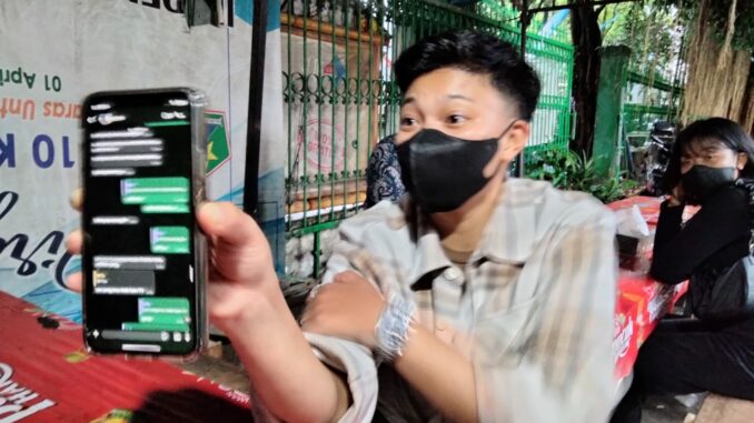 Yupi Rere atau yang sebelumnya dikenal Rey, membalas laporan Intan dengan melaporkan balik ke Polres Batu.